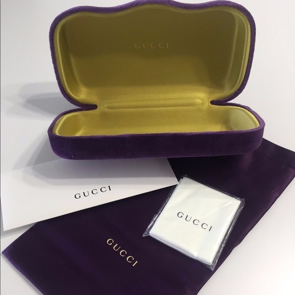 Gucci Accessories Gucci Velvet Sunglasses Case Authentic Wpouch